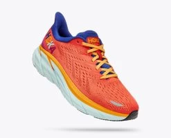 Hoka Men's Clifton 8 "St(ART) Pack" (FBLN - Fiesta/Bluing)