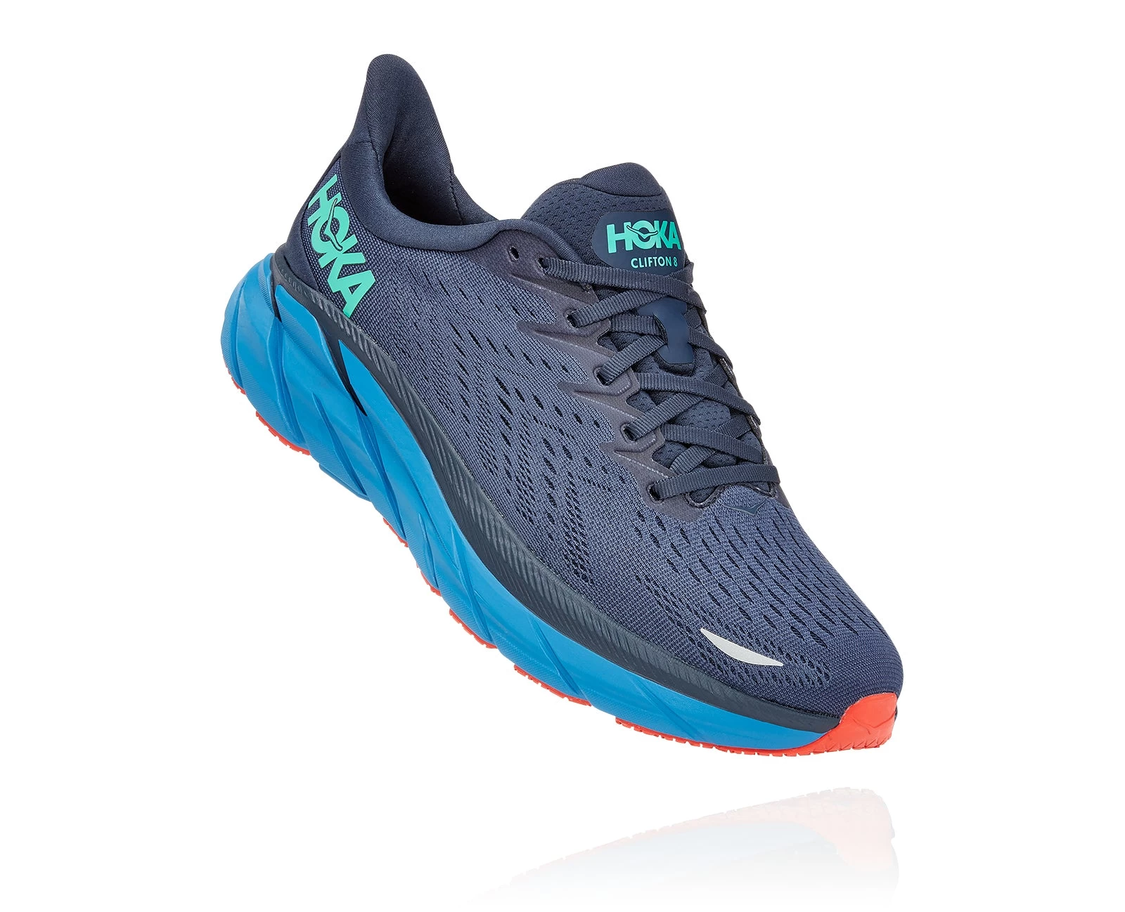 Hoka Men's Clifton 8 (OSVB - Outer Space/Vallarta Blue) 3 Hoka Men's Clifton 8 (OSVB - Outer Space/Vallarta Blue)