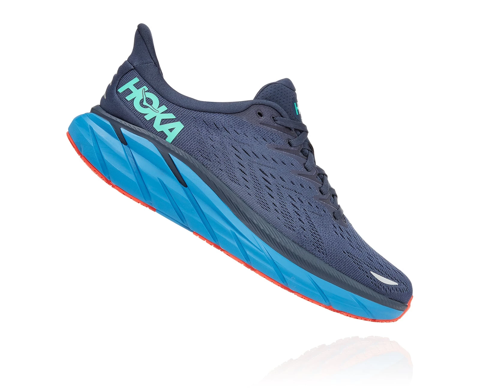 Hoka Men's Clifton 8 (OSVB - Outer Space/Vallarta Blue) 4 Hoka Men's Clifton 8 (OSVB - Outer Space/Vallarta Blue) - Image 2