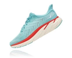 Hoka Women's Clifton 8 (AEBL - Aquarelle/Eggshell Blue) -fashion shoes 1119394 AEBL 4