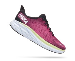 Hoka Women's Clifton 8 (BGIR - Blue Graphite/Ibis Rose) -fashion shoes 1119394 BGIR 2