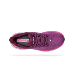 Hoka Women's Clifton 8 (GWBY - Grape Wine/Beautyberry) -fashion shoes 1119394 GWBY 5