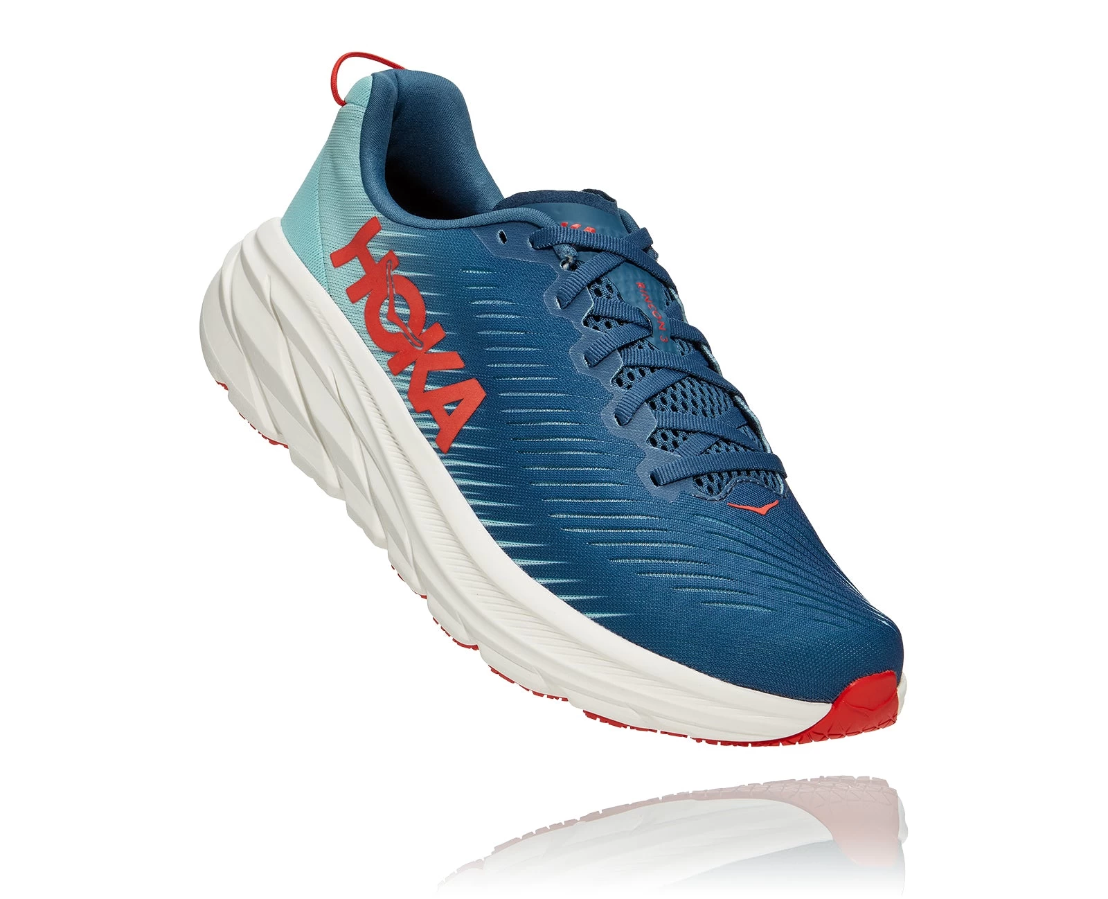 Hoka Men's Rincon 3 (RTEB - Real Teal/Electric Blue) 3 Hoka Men's Rincon 3 (RTEB - Real Teal/Electric Blue)