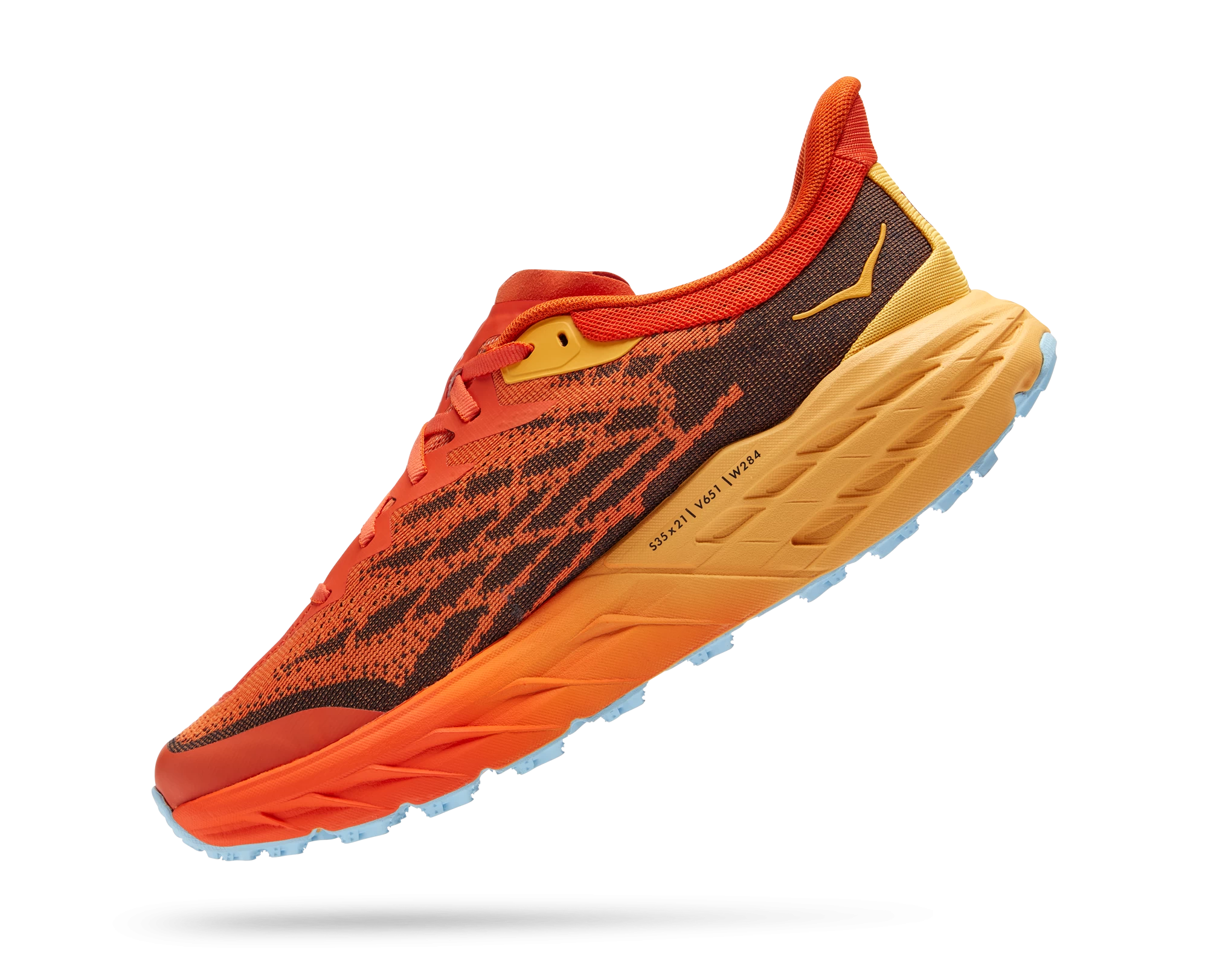 Hoka Men's Speedgoat 5 (PBAY - Puffin's Bill/Amber Yellow) 6 Hoka Men's Speedgoat 5 (PBAY - Puffin's Bill/Amber Yellow) - Image 4
