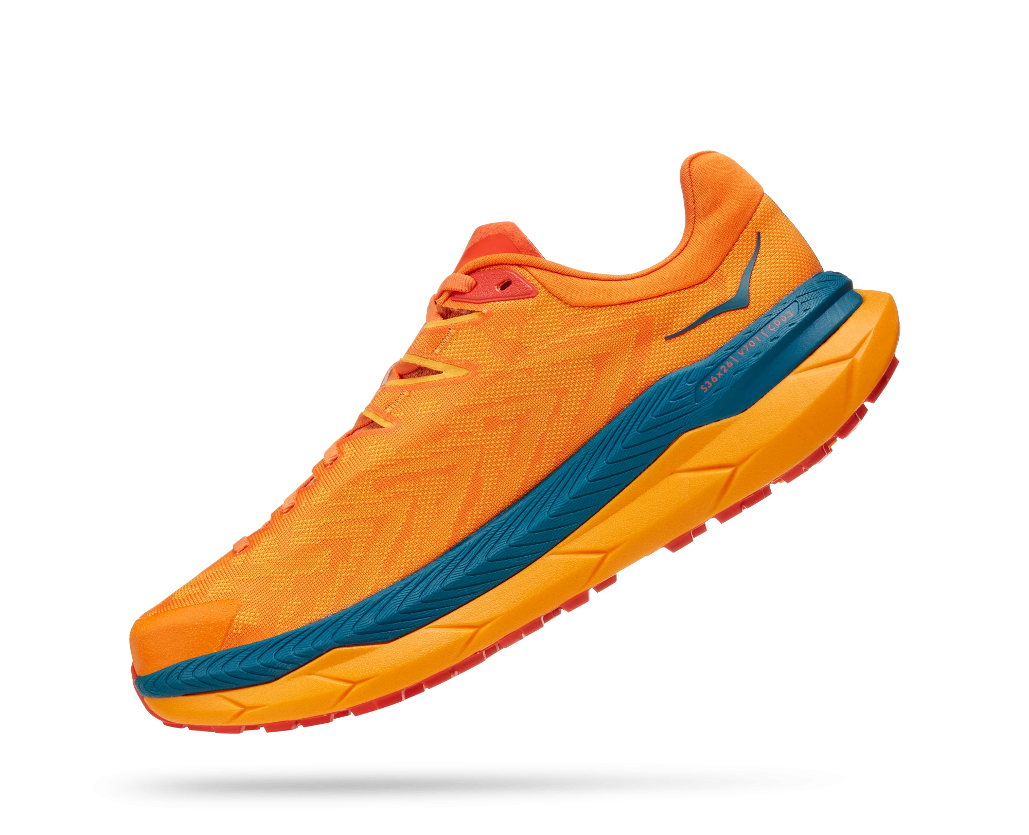 Hoka Men's Tecton X (PORY - Persimmon Orange/Radiant Yellow) 6 Hoka Men's Tecton X (PORY - Persimmon Orange/Radiant Yellow) - Image 4