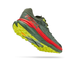 Hoka Men's Tecton X (TFST - Thyme/Fiesta) -fashion shoes 1123161 TFST 3