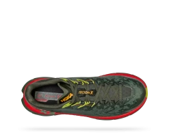 Hoka Men's Tecton X (TFST - Thyme/Fiesta) -fashion shoes 1123161 TFST 5