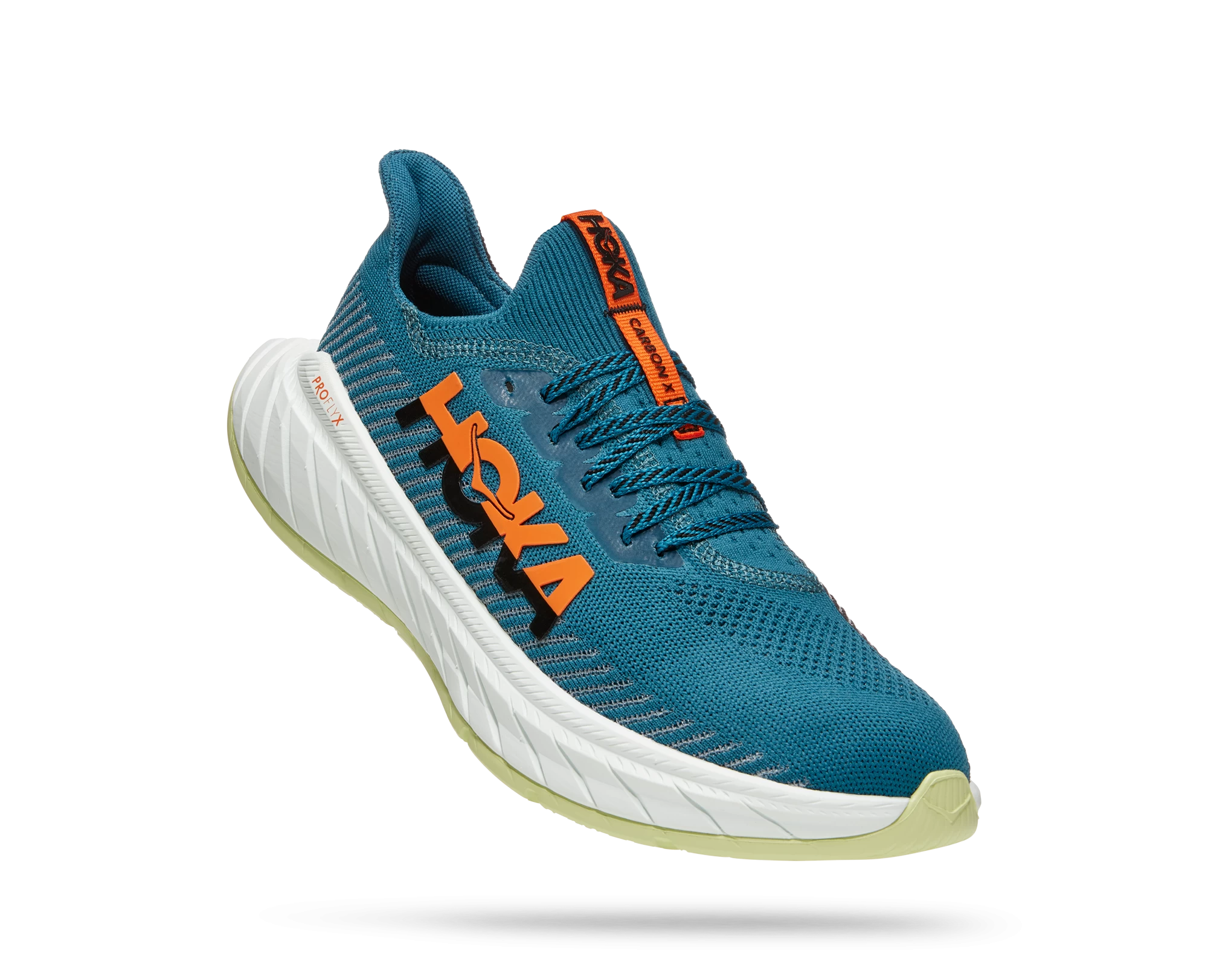 Hoka Men's Carbon X 3 (BCBLC - Blue Coral/Black) 3 Hoka Men's Carbon X 3 (BCBLC - Blue Coral/Black)