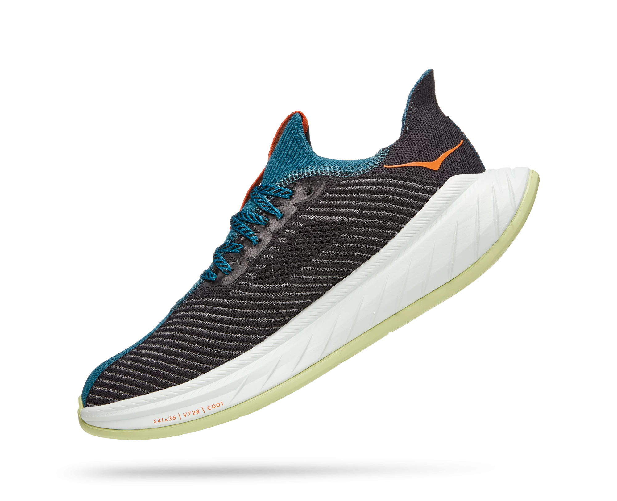 Hoka Men's Carbon X 3 (BCBLC - Blue Coral/Black) 6 Hoka Men's Carbon X 3 (BCBLC - Blue Coral/Black) - Image 4