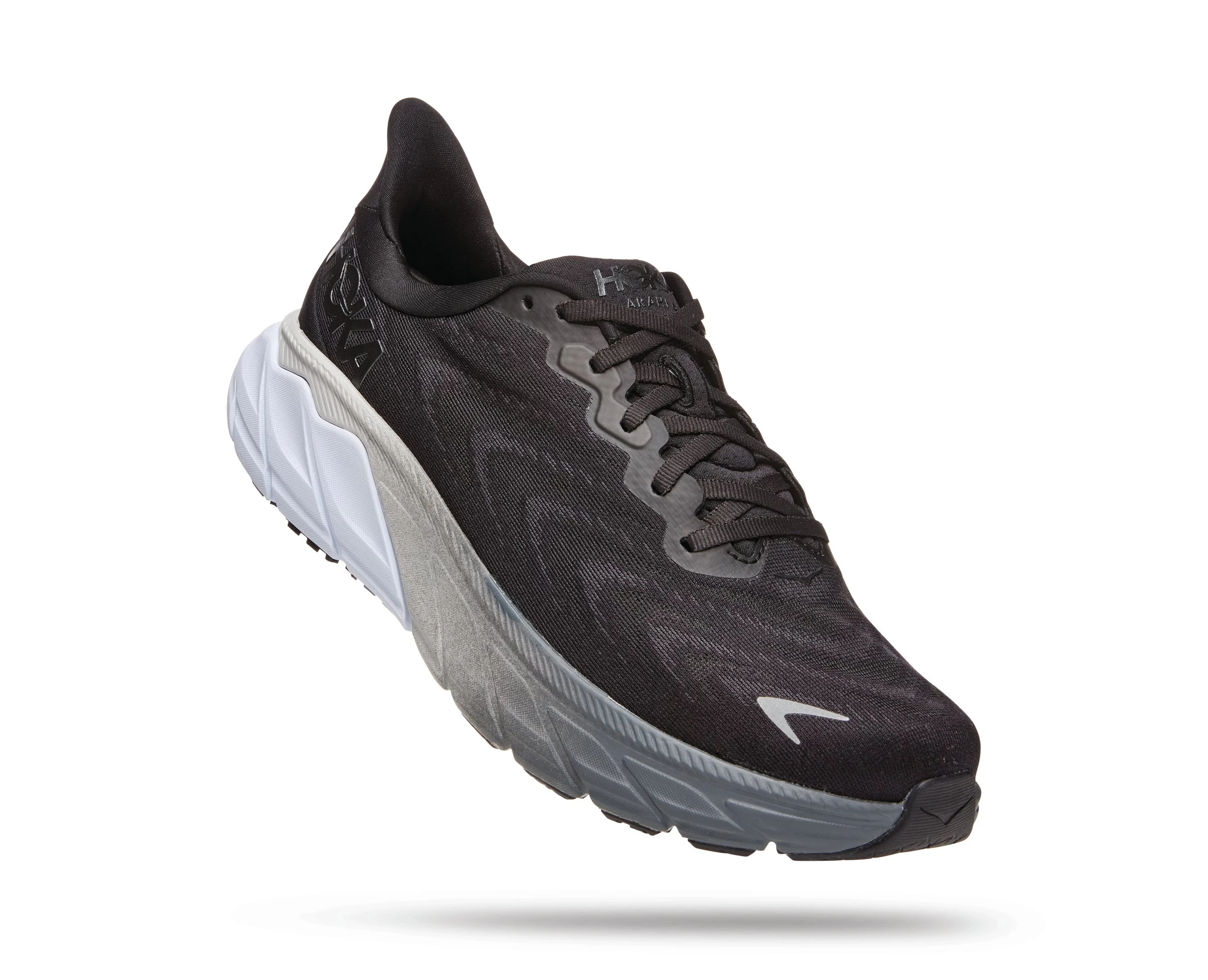 Hoka Men's Arahi 6 (BWHT - Black/White) 3 Hoka Men's Arahi 6 (BWHT - Black/White)