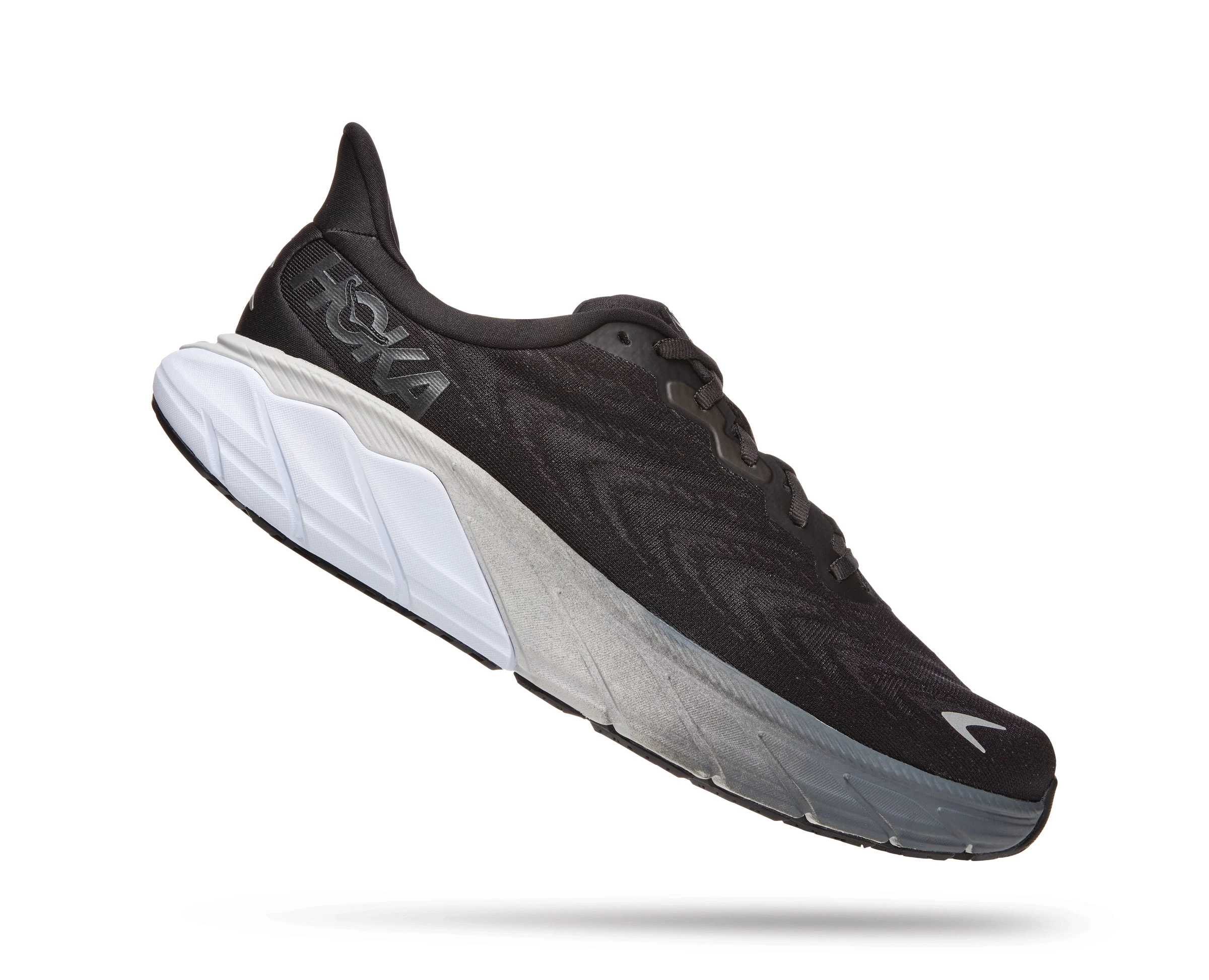 Hoka Men's Arahi 6 (BWHT - Black/White) 4 Hoka Men's Arahi 6 (BWHT - Black/White) - Image 2