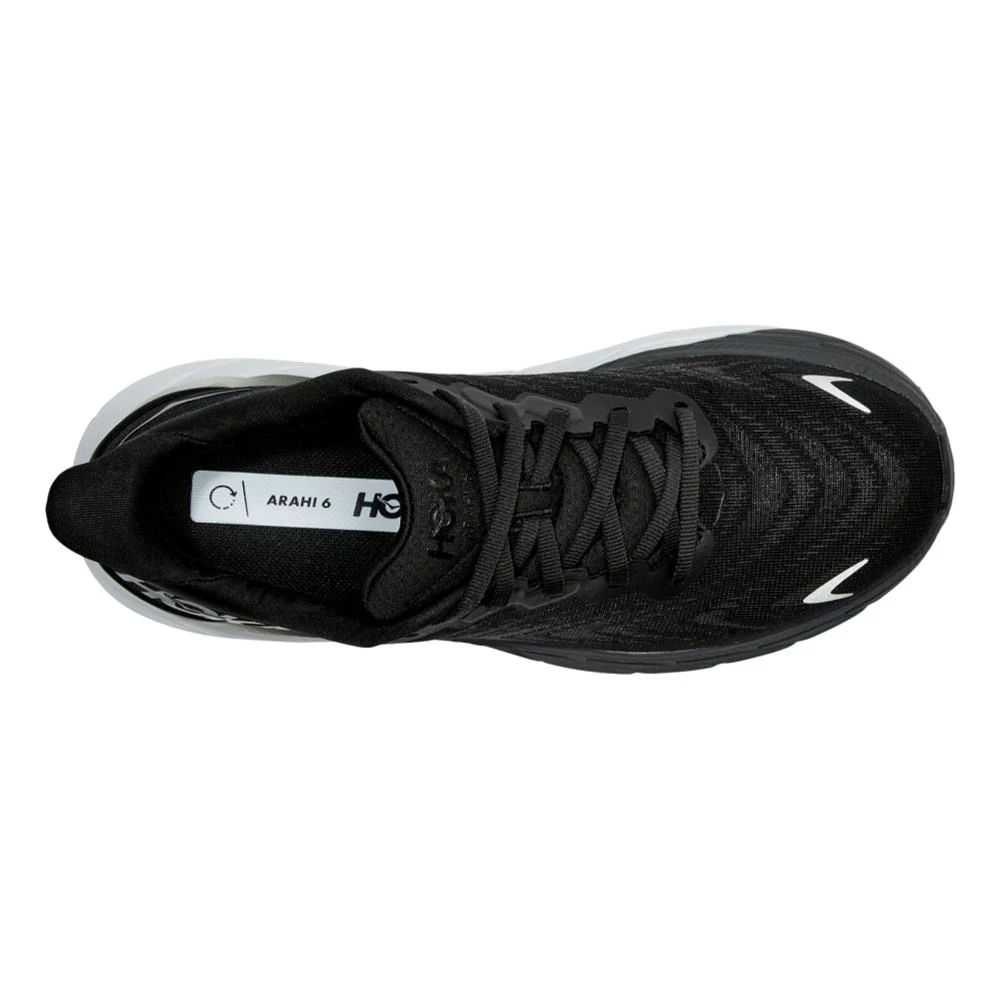 Women's HOKA Arahi 6 - 1123195-BWHT 6 Women's HOKA Arahi 6 - 1123195-BWHT - Image 4