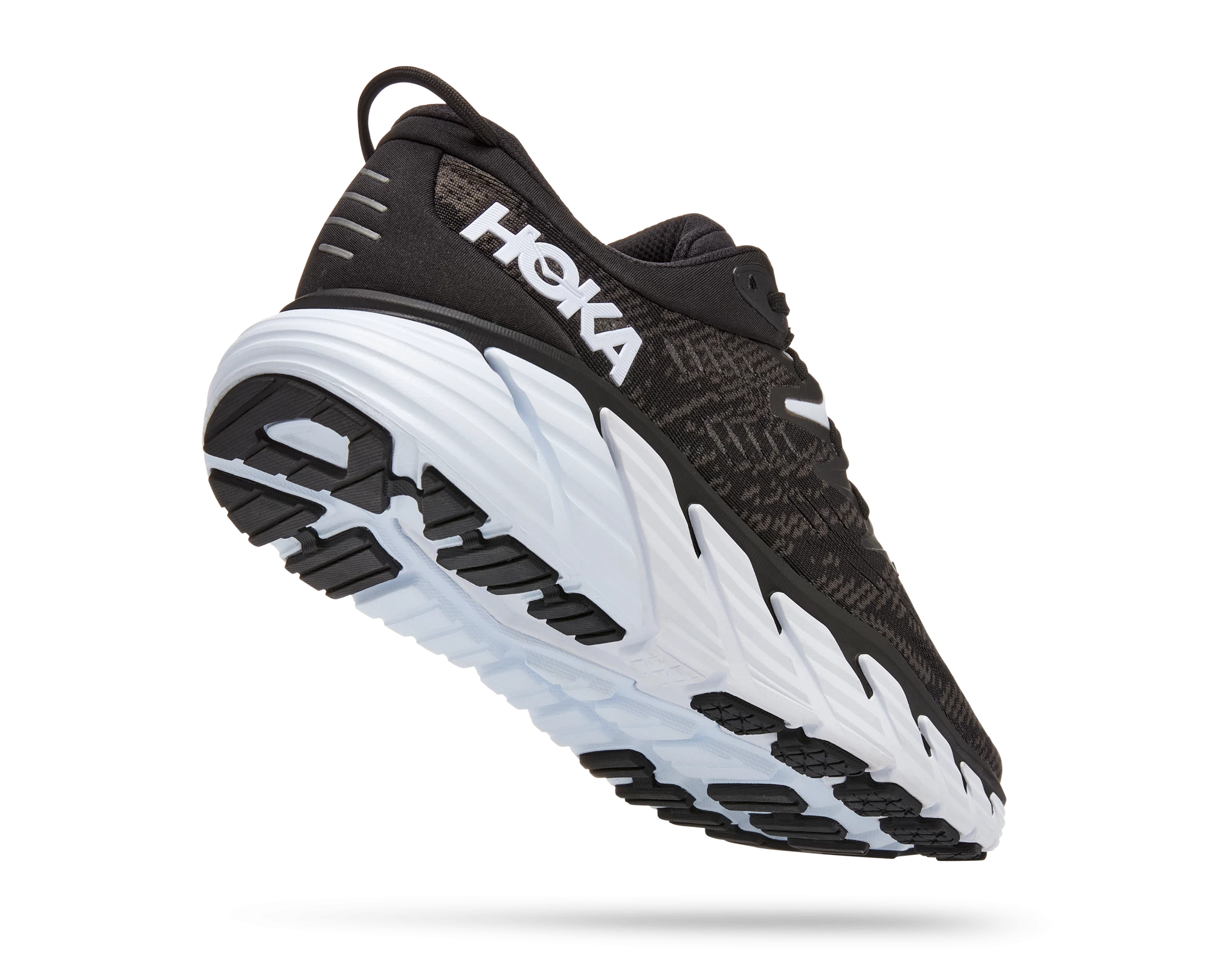 Hoka Men's Gaviota 4 (BWHT - Black/White) 5 Hoka Men's Gaviota 4 (BWHT - Black/White) - Image 3