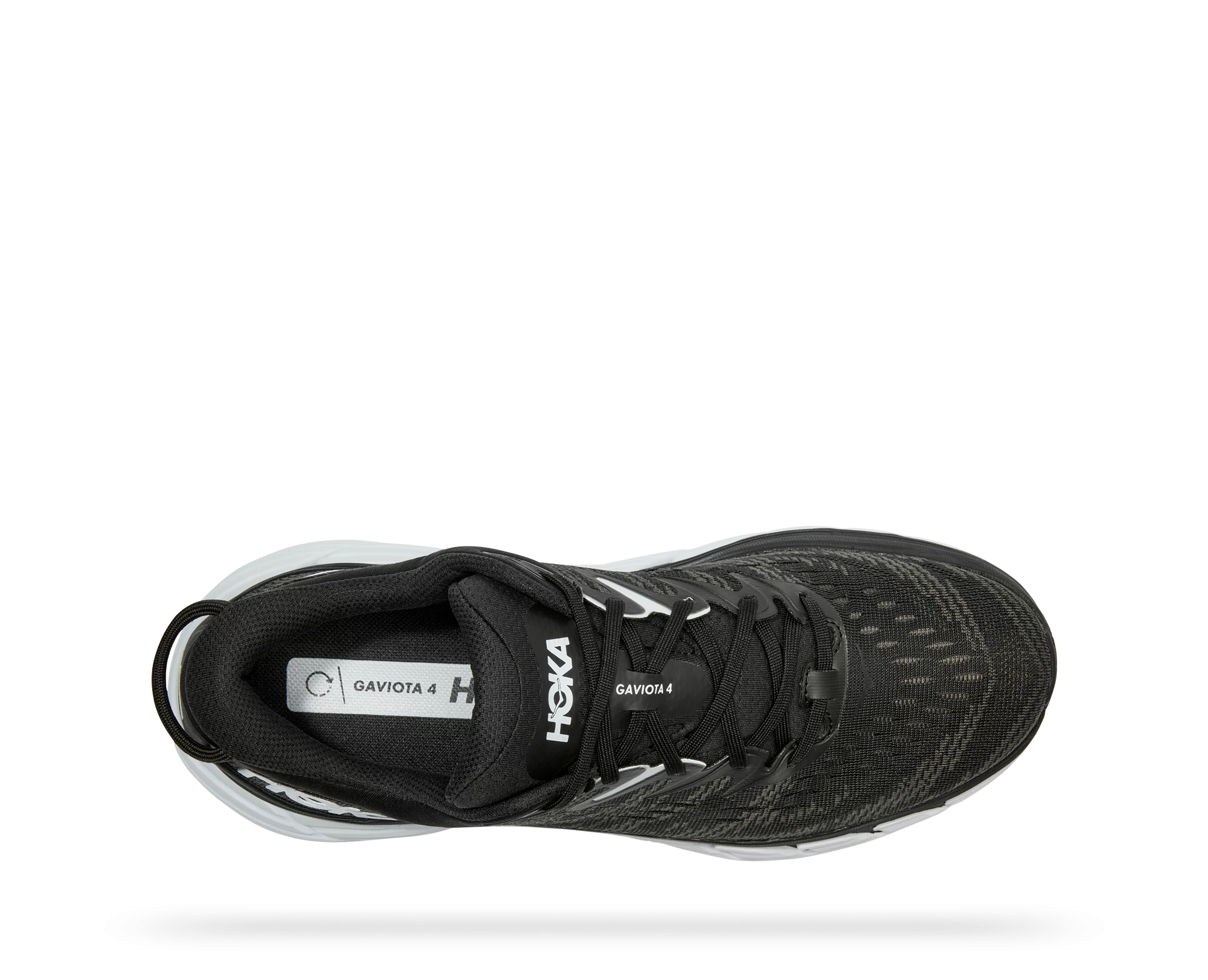 Hoka Men's Gaviota 4 (BWHT - Black/White) 7 Hoka Men's Gaviota 4 (BWHT - Black/White) - Image 5
