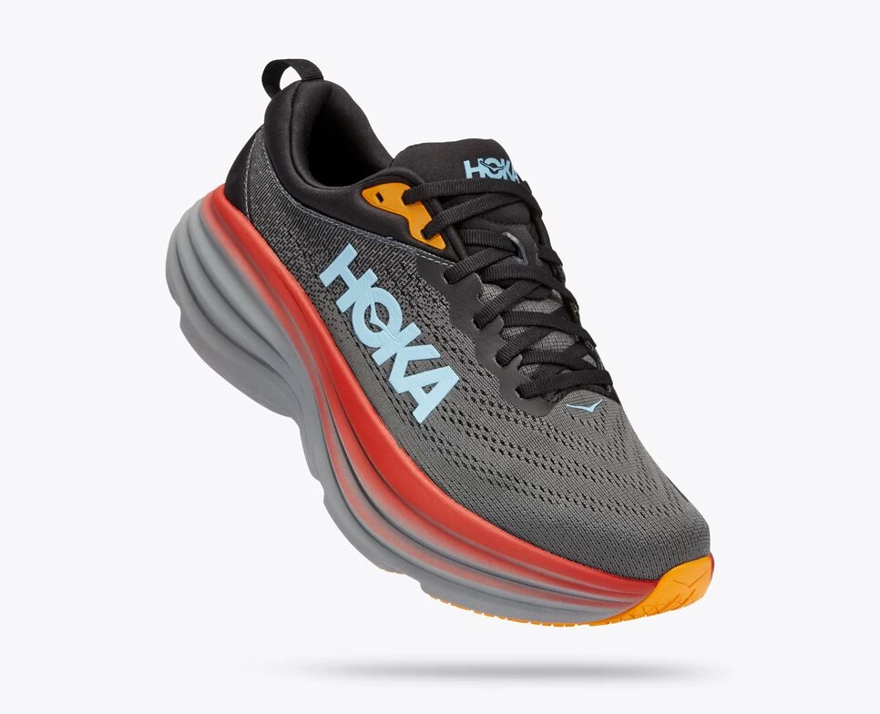Men's HOKA Bondi 8 (Wide - 2E) - 1127953-ACTL 5 Men's HOKA Bondi 8 (Wide - 2E) - 1127953-ACTL - Image 3