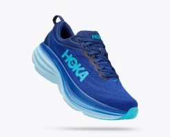 Hoka Men's Bondi 8 (BBBG - Bellwether Blue/Bluing)