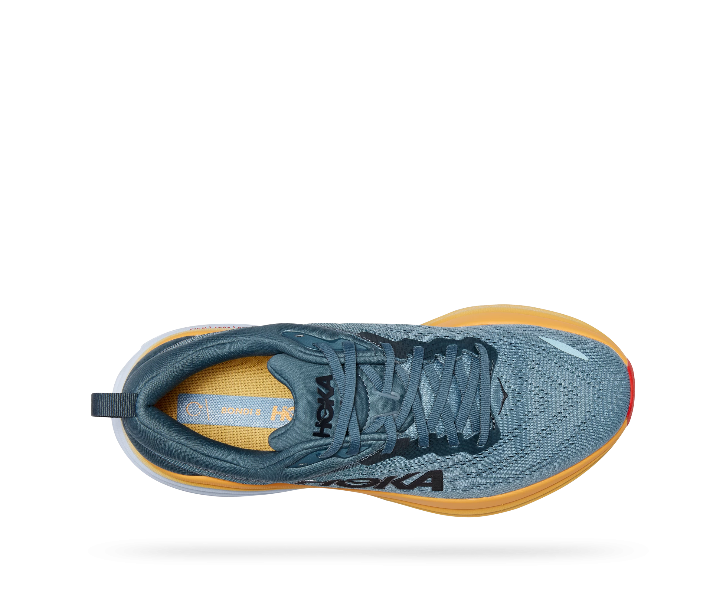 Hoka Men's Bondi 8 (GBMS - Goblin Blue/Mountain Spring) 7 Hoka Men's Bondi 8 (GBMS - Goblin Blue/Mountain Spring) - Image 5