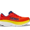 Hoka Men's Bondi 8 (RAFL - Red Alert/Flame) 1 Hoka Men's Bondi 8 (RAFL - Red Alert/Flame) -fashion shoes 1123202 RAFL 1