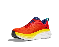 Hoka Men's Bondi 8 (RAFL - Red Alert/Flame) 16 Hoka Men's Bondi 8 (RAFL - Red Alert/Flame) -fashion shoes 1123202 RAFL 3