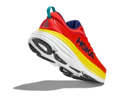 Hoka Men's Bondi 8 (RAFL - Red Alert/Flame) 15 Hoka Men's Bondi 8 (RAFL - Red Alert/Flame) -fashion shoes 1123202 RAFL 4