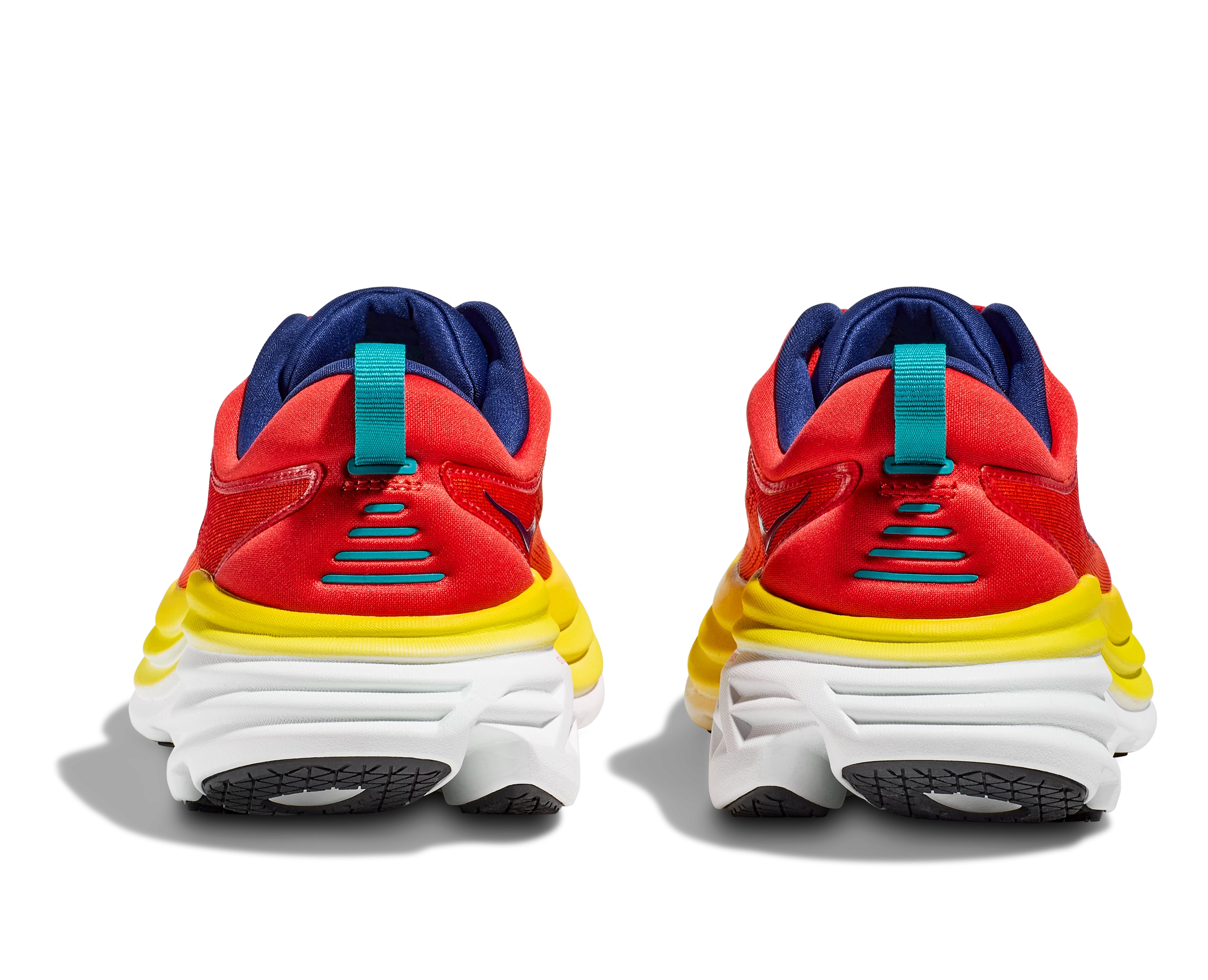 Hoka Men's Bondi 8 (RAFL - Red Alert/Flame) 7 Hoka Men's Bondi 8 (RAFL - Red Alert/Flame) - Image 5
