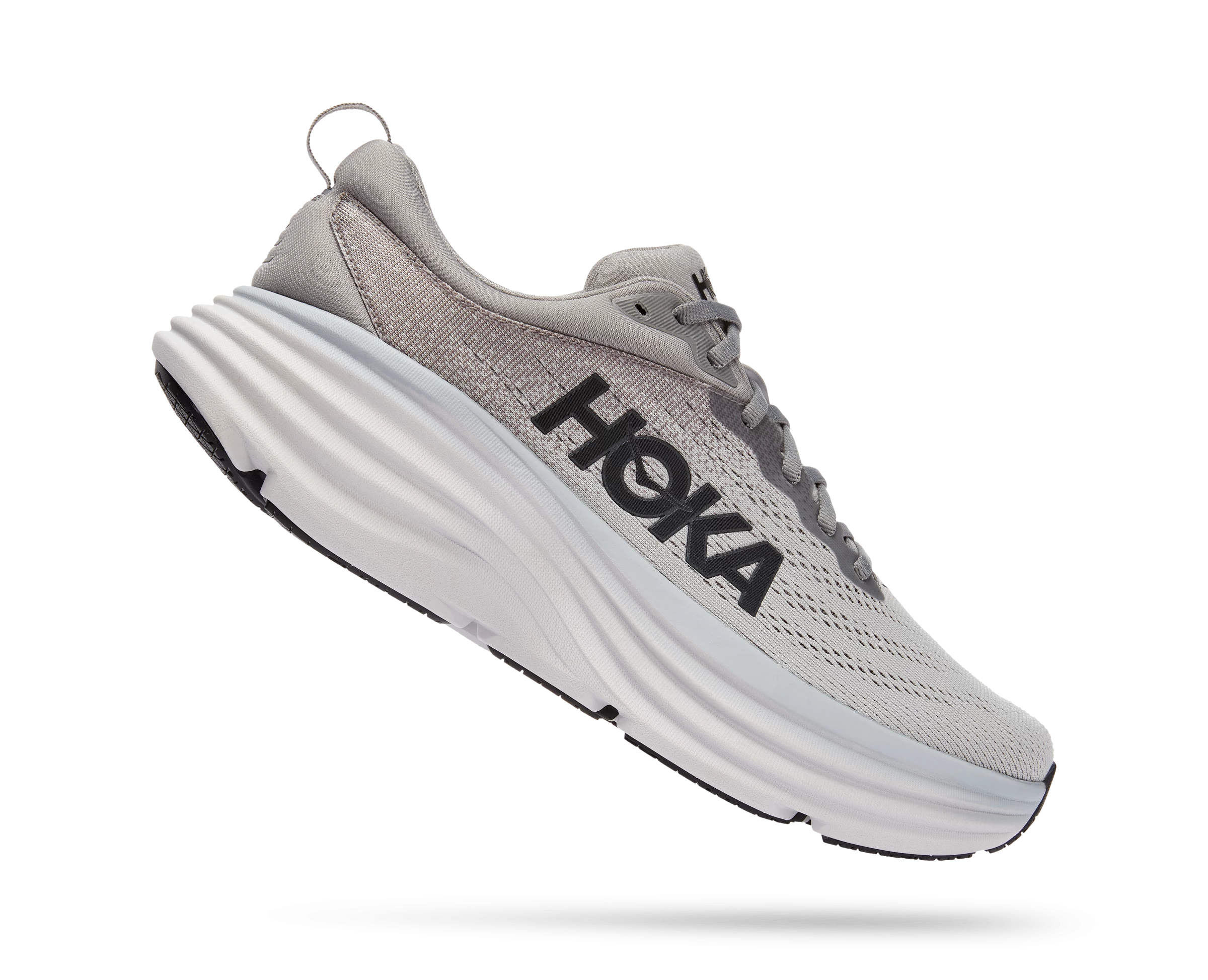 Hoka Men's Bondi 8 (SHMS - Sharkskin/Harbor Mist) 4 Hoka Men's Bondi 8 (SHMS - Sharkskin/Harbor Mist) - Image 2