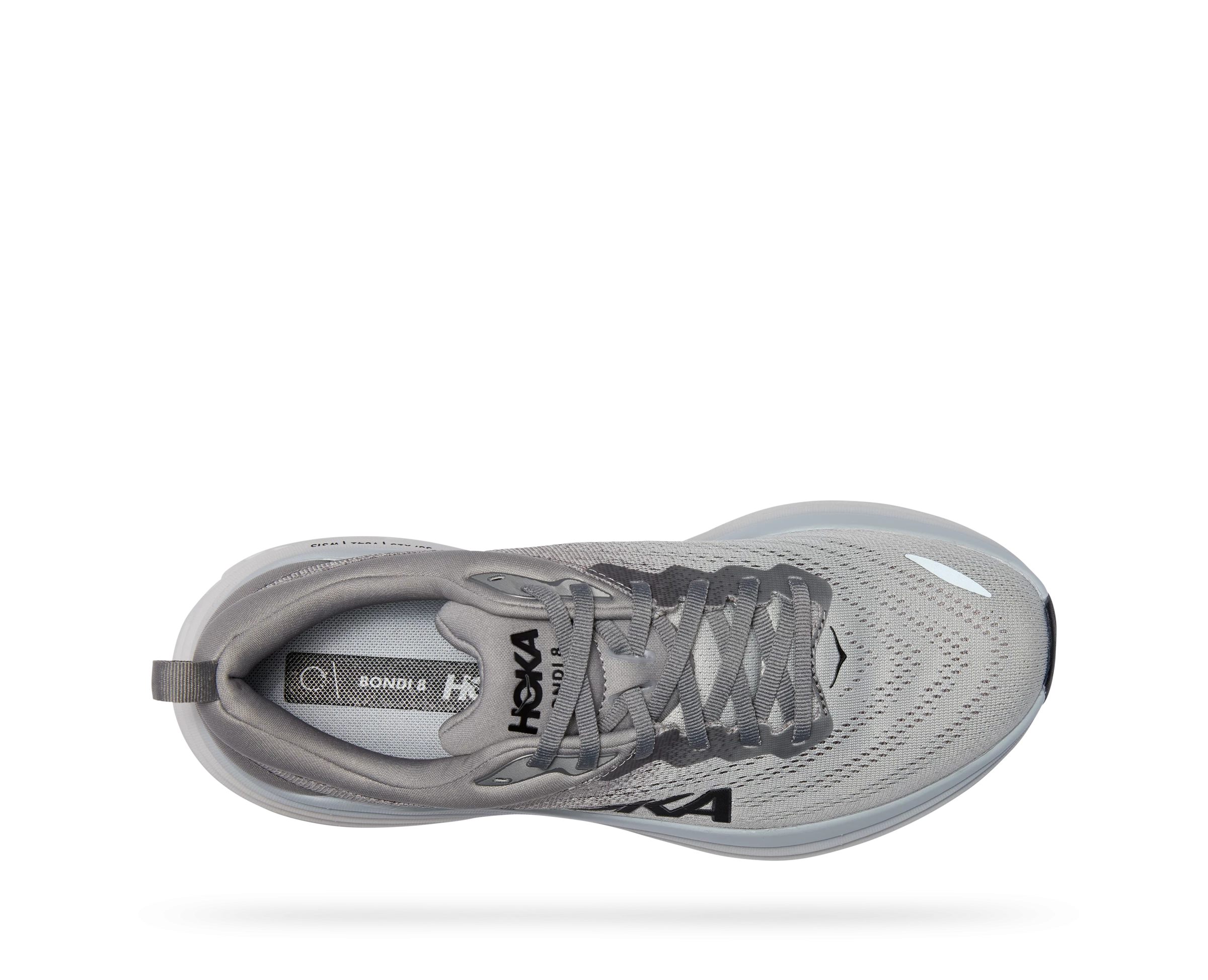 Hoka Men's Bondi 8 (SHMS - Sharkskin/Harbor Mist) 7 Hoka Men's Bondi 8 (SHMS - Sharkskin/Harbor Mist) - Image 5