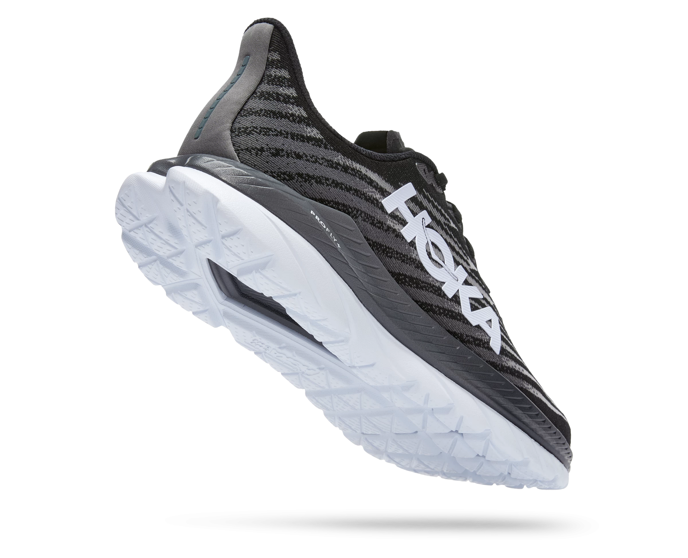 Hoka Men's Mach 5 (BCSTL - Black/Castlerock) 5 Hoka Men's Mach 5 (BCSTL - Black/Castlerock) - Image 3