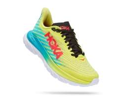 Hoka Women's Mach 5 (EPSB - Evening Primerose/Scuba Blue)