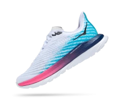 Hoka Men's Mach 5 (WSBB - White/Scuba Blue) 11 Hoka Men's Mach 5 (WSBB - White/Scuba Blue) -fashion shoes 1127894 WSBB 4