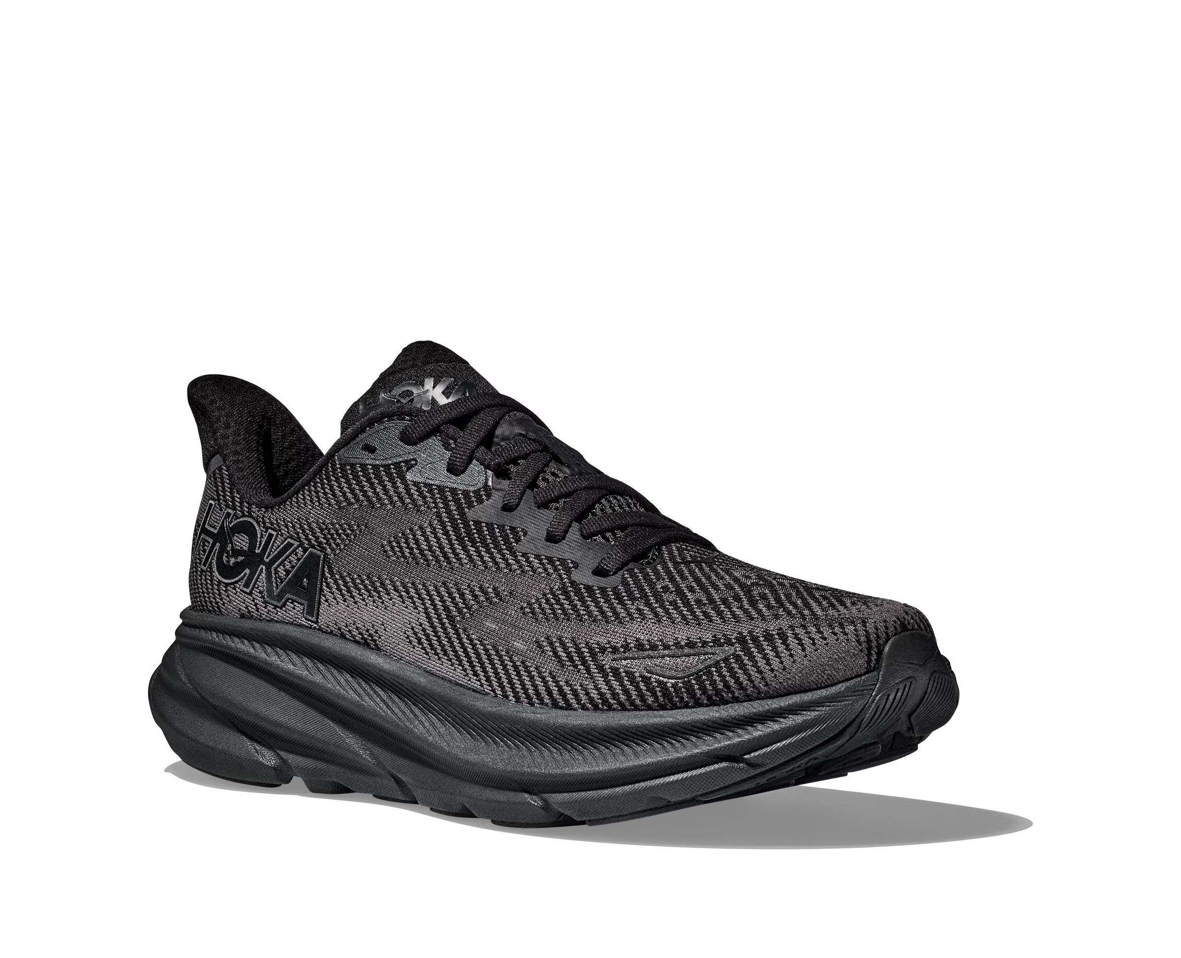 Hoka Men's Clifton 9 (BBLC - Black/Black) 5 Hoka Men's Clifton 9 (BBLC - Black/Black) - Image 3