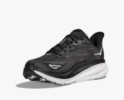 Hoka Men's Clifton 9 (BWHT - Black/White) -fashion shoes 1127895 BWHT 3