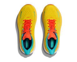 Hoka Men's Clifton 9 (PFMZ - Passion Fruit/Maize) -fashion shoes 1127895 PFMZ 2