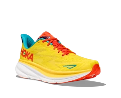 Hoka Men's Clifton 9 (PFMZ - Passion Fruit/Maize) -fashion shoes 1127895 PFMZ 6