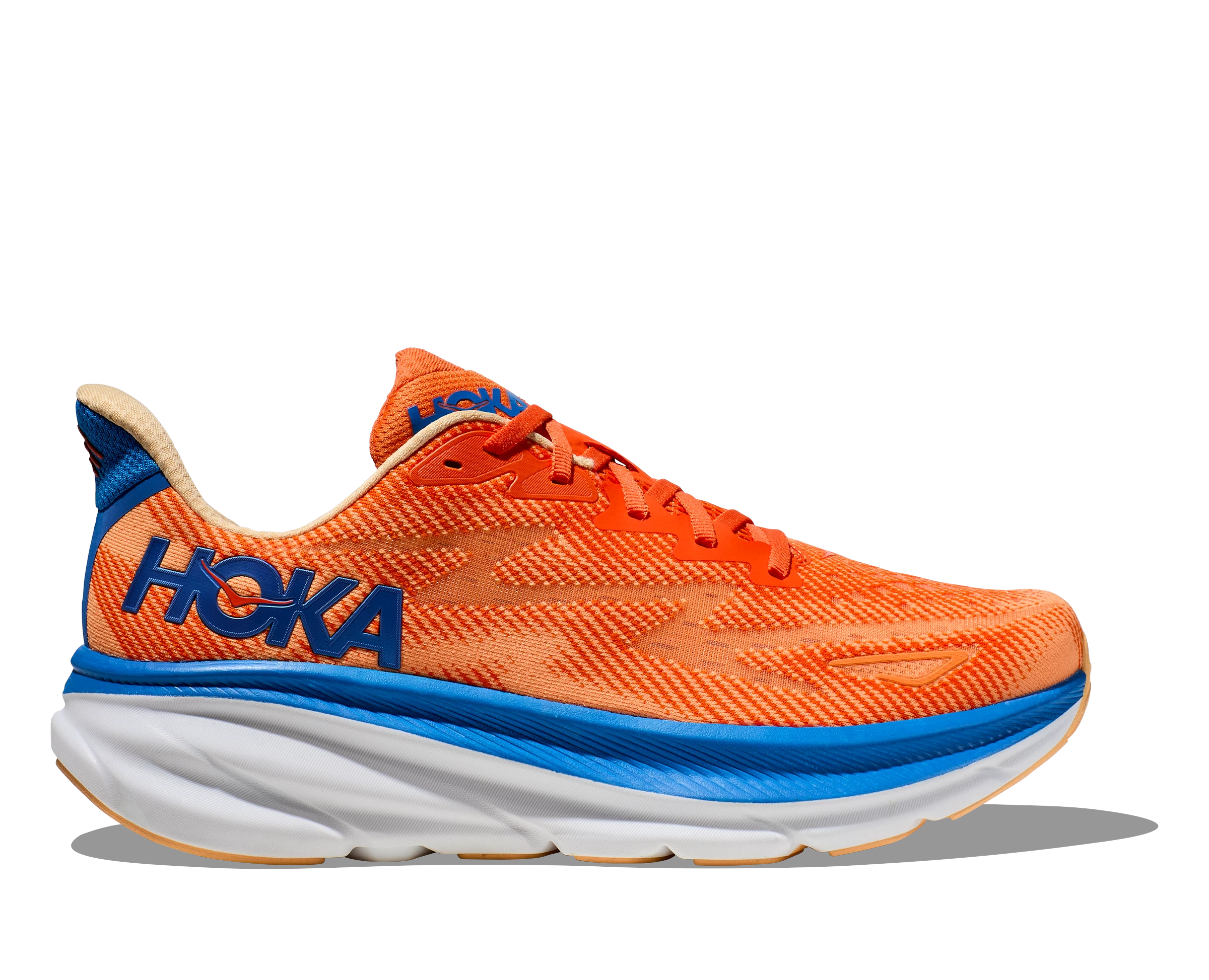 Hoka Men's Clifton 9 (VOIM - Vibrant Orange/Impala) 3 Hoka Men's Clifton 9 (VOIM - Vibrant Orange/Impala)