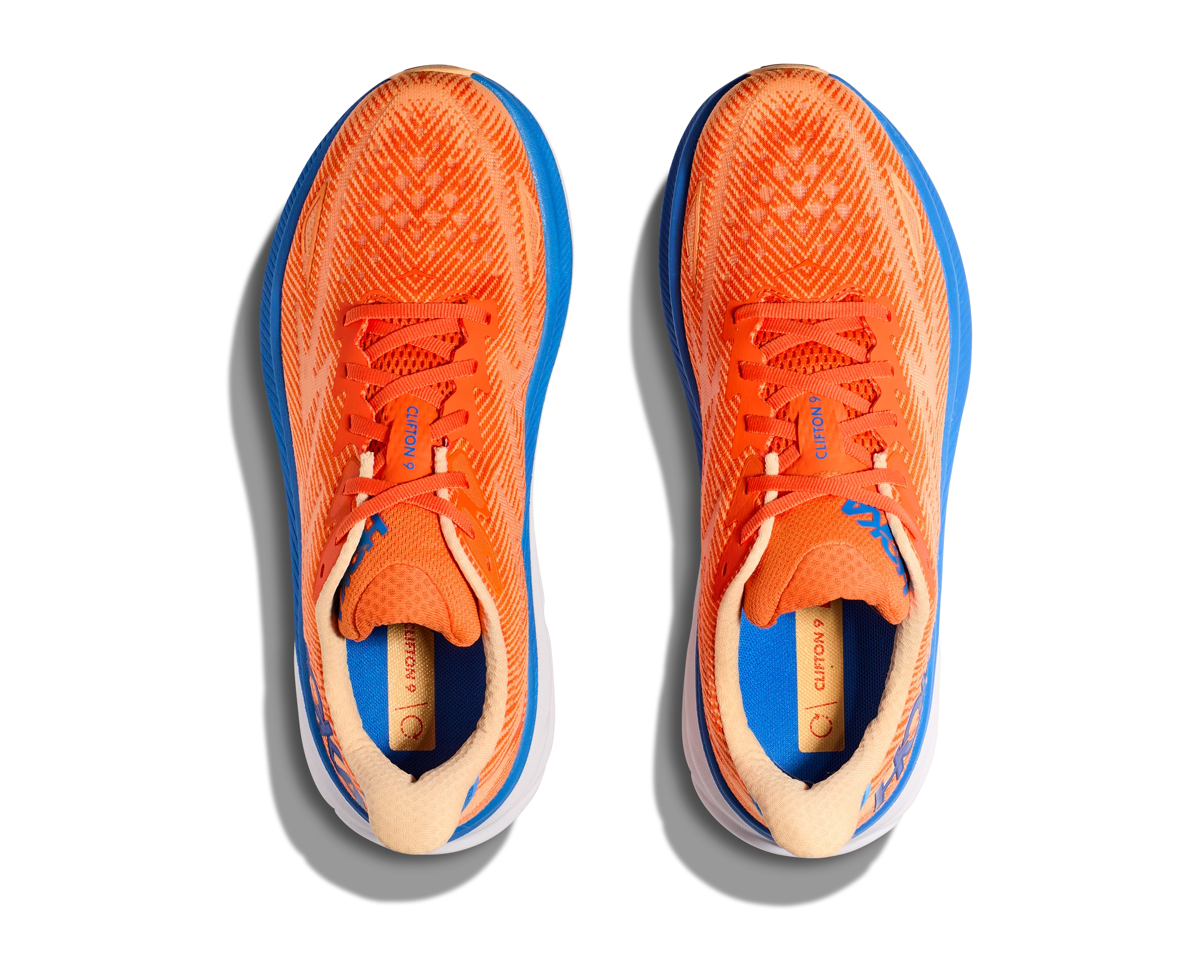 Hoka Men's Clifton 9 (VOIM - Vibrant Orange/Impala) 7 Hoka Men's Clifton 9 (VOIM - Vibrant Orange/Impala) - Image 5