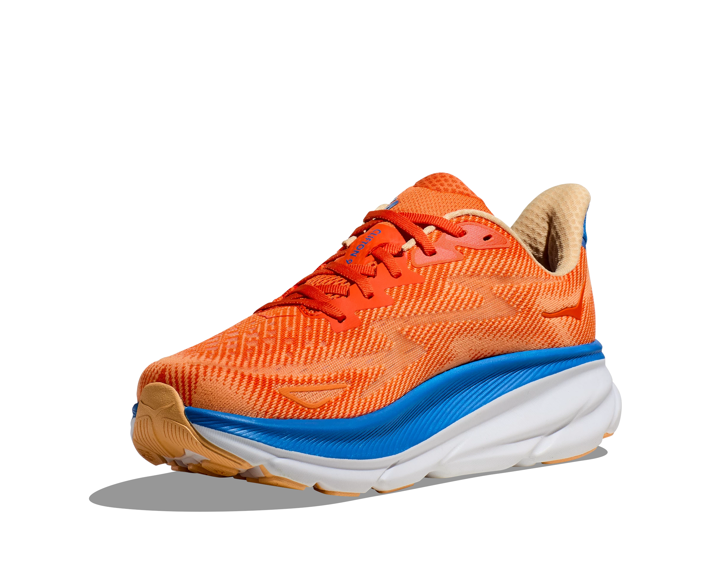 Hoka Men's Clifton 9 (VOIM - Vibrant Orange/Impala) 6 Hoka Men's Clifton 9 (VOIM - Vibrant Orange/Impala) - Image 4