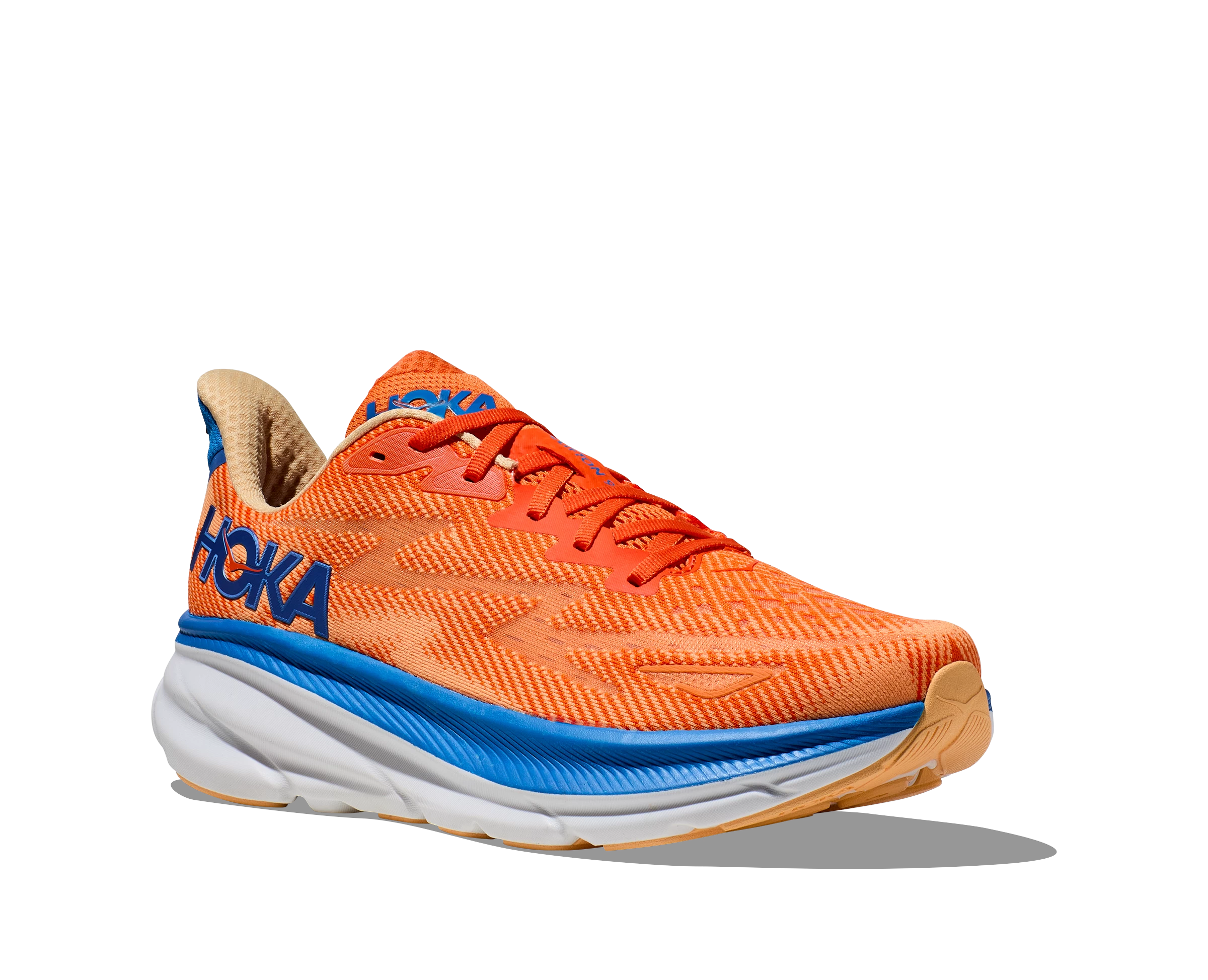 Hoka Men's Clifton 9 (VOIM - Vibrant Orange/Impala) 5 Hoka Men's Clifton 9 (VOIM - Vibrant Orange/Impala) - Image 3