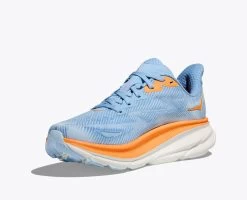 Hoka Women's Clifton 9 (ABIW - Airy Blu/Ice Water) -fashion shoes 1127896 ABIW 3