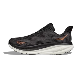 Hoka Women's Clifton 9 (BCPPR - Black/Copper) -fashion shoes 1127896 BCPPR 8