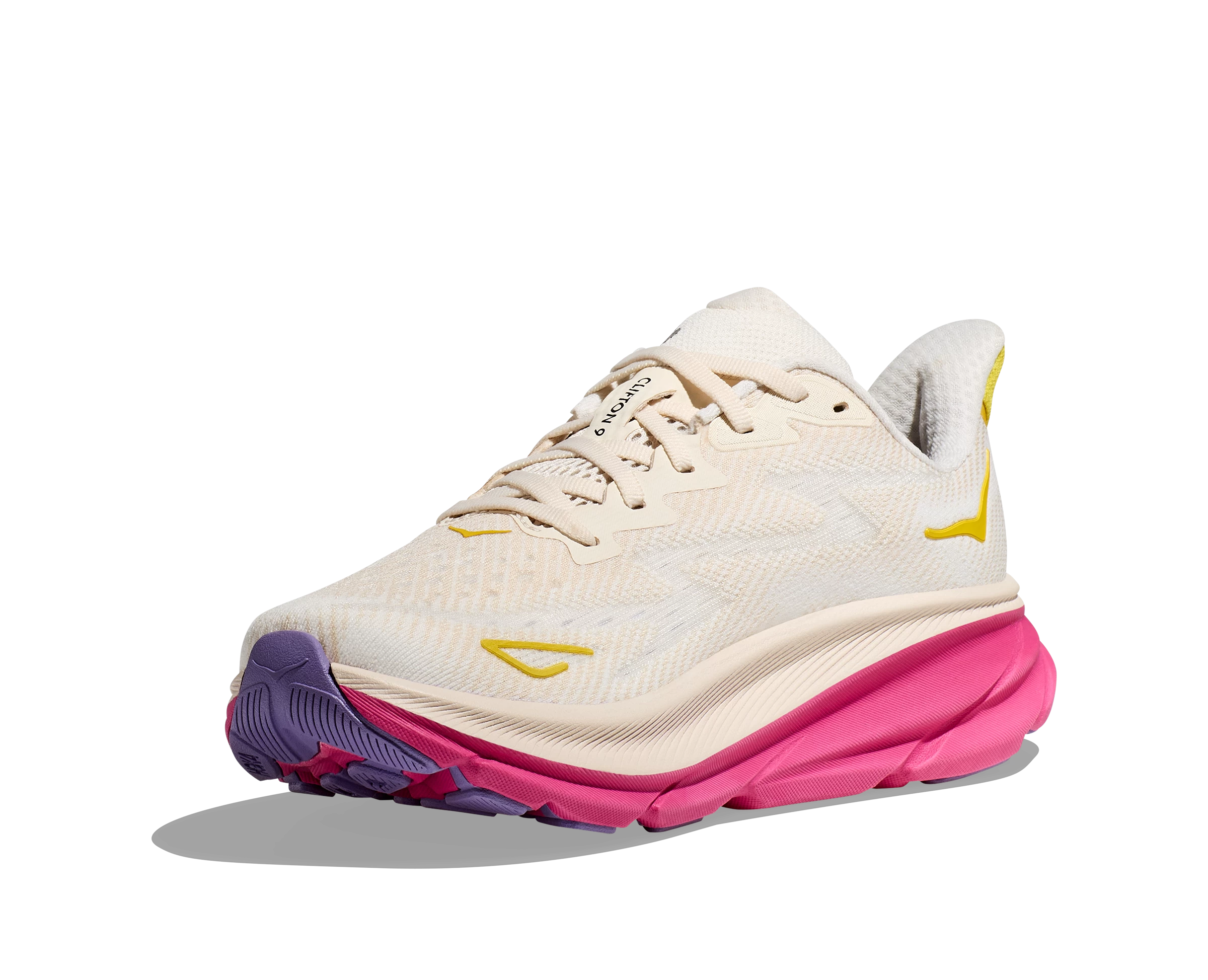 Hoka Women's Clifton 9 (EBDB - Eggnog/Blanc De Blanc) 5 Hoka Women's Clifton 9 (EBDB - Eggnog/Blanc De Blanc) - Image 3