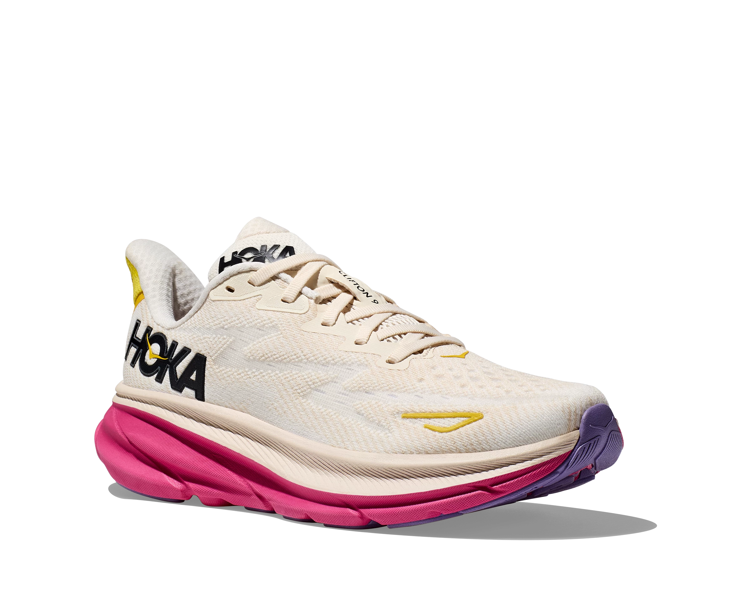 Hoka Women's Clifton 9 (EBDB - Eggnog/Blanc De Blanc) 4 Hoka Women's Clifton 9 (EBDB - Eggnog/Blanc De Blanc) - Image 2