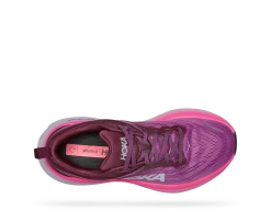 Hoka Women's Bondi 8 (BGWN - Beautyberry/Grape Wine) -fashion shoes 1127952 BGWN 5