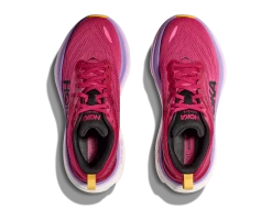 Hoka Women's Bondi 8 (CJPY - Cherries Jubilee/Pink Yarrow) -fashion shoes 1127952 CJPY 2