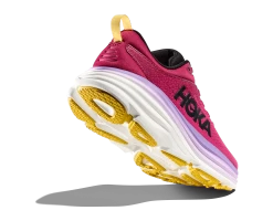 Hoka Women's Bondi 8 (CJPY - Cherries Jubilee/Pink Yarrow) -fashion shoes 1127952 CJPY 4