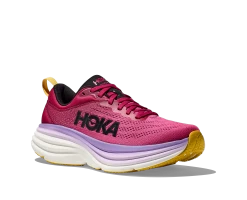 Hoka Women's Bondi 8 (CJPY - Cherries Jubilee/Pink Yarrow) -fashion shoes 1127952 CJPY 6