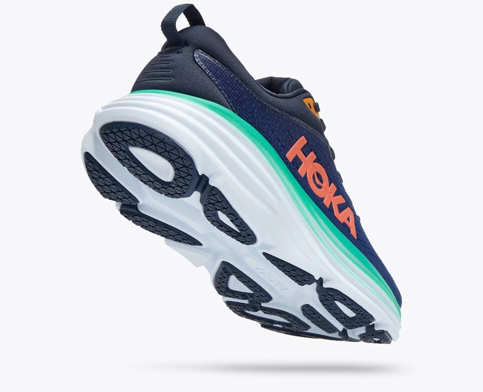 Hoka Women's Bondi 8 (OSBB - Outer Space/Bellwether Blue) 5 Hoka Women's Bondi 8 (OSBB - Outer Space/Bellwether Blue) - Image 3