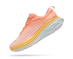 Hoka Women's Bondi 8 (SCPP - Shell Coral/Peach Parfait) -fashion shoes 1127952 SCPP 4