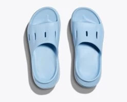 Hoka U Ora Recovery Slide 3 (IWAB - Ice Water/Airy Blue) -fashion shoes 1135061 IWAB 2