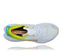 Hoka Men’s Bondi X (WEPR - White/Evening Primrose) -fashion shoes 135A2E08 30D6 4233 95FF 9A0C0EA23051